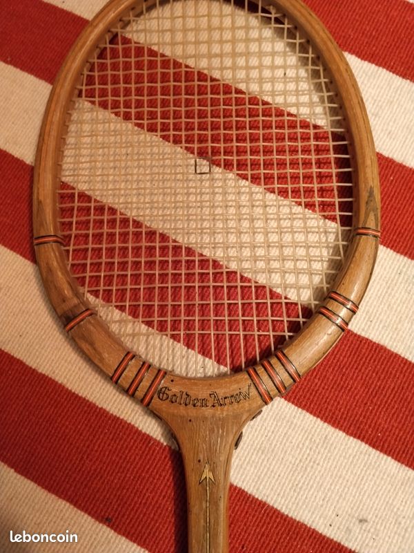Raquette Tennis Bois Vintage Victor P.S.G Autograph - 27 Pouces, Pakistan