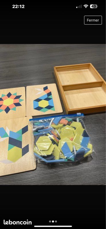 Tangram en bois (image 2)