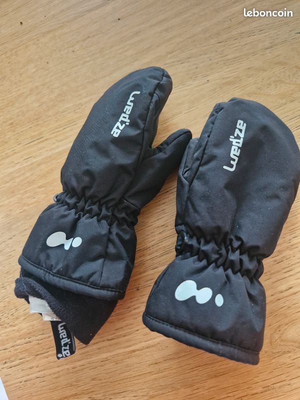 Gants de neige ou ski enfant 4 ans mixte (image 1)