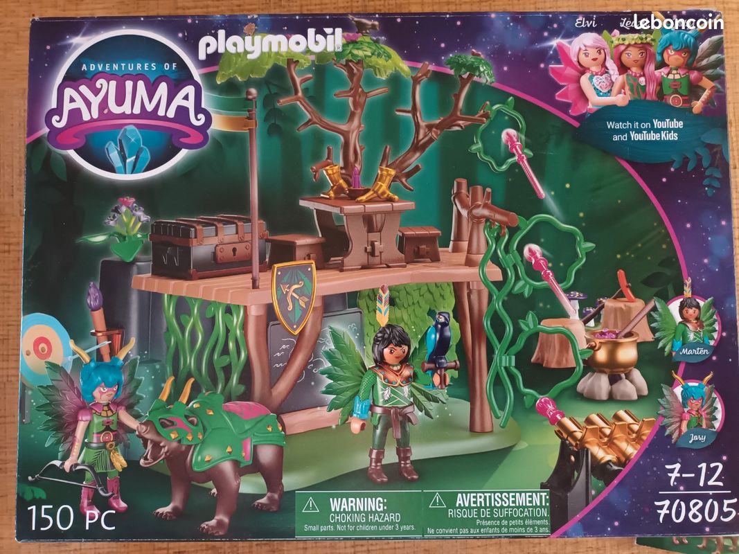 PLAYMOBIL 70805 Camp D'ntraînmnt Ds Fés - Advnturs Of Ayuma Place A La Magie Fee 70805 4008789708052
