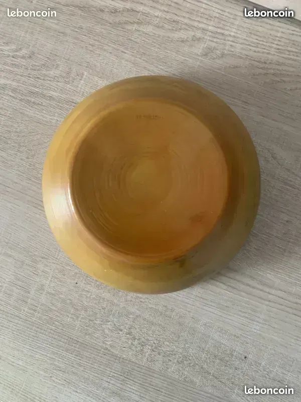 Ancien Saladier Arcopal En Verre - Multicouleur - Vintage