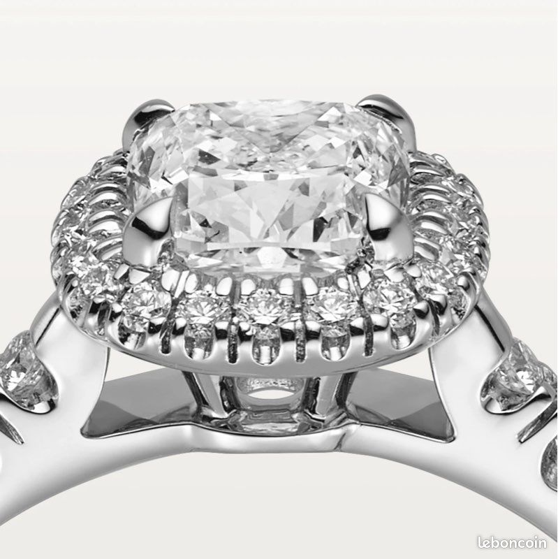 Bague fiançailles CARTIER destinée Montres Bijoux