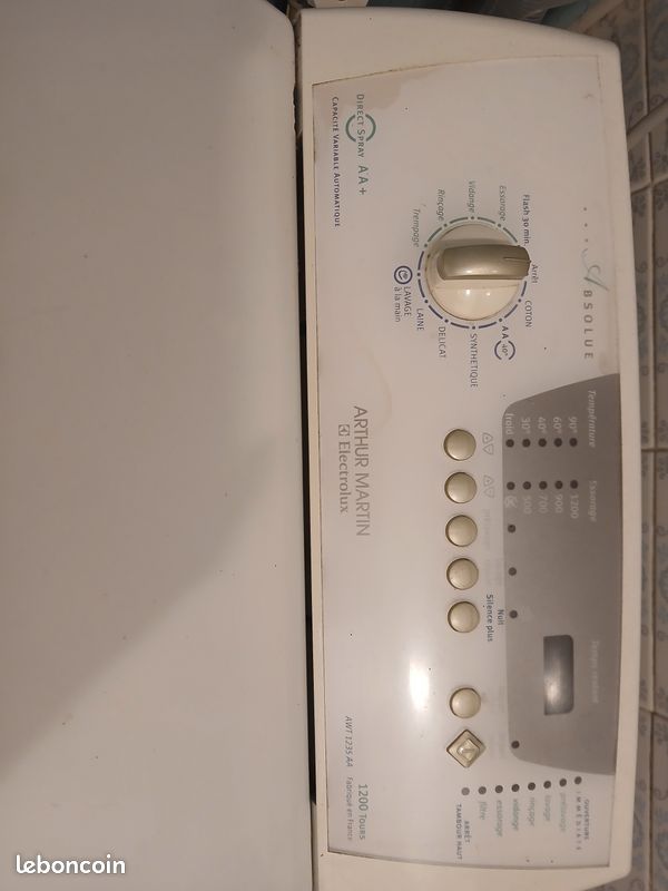 Machine à laver - Electrolux Arthur Martin (image 2)
