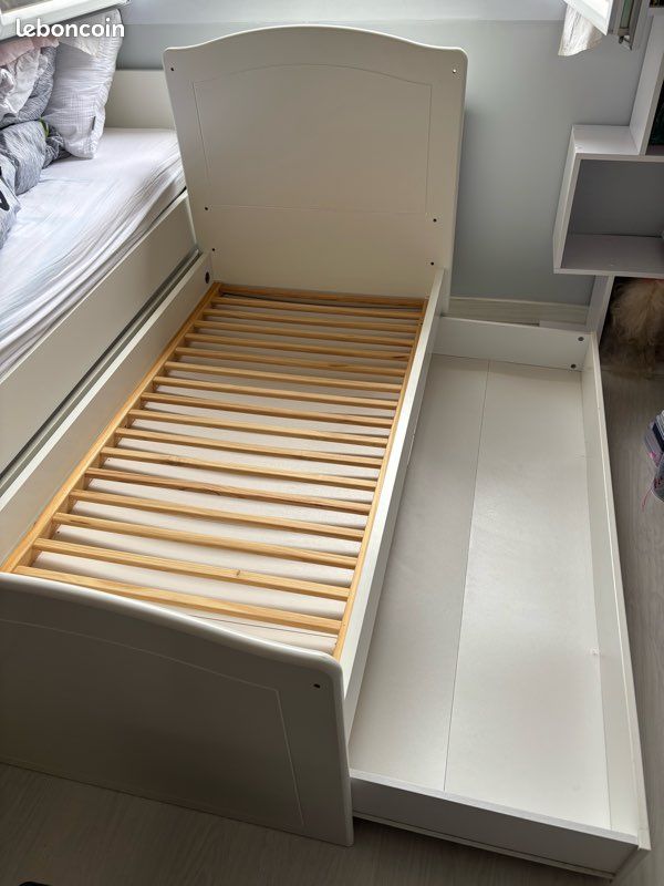Lit bébé évolutif de la naissance à 5 ans sauthon (image 2)