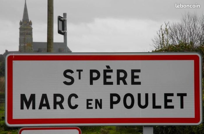 Terrain 300 m² Saint Pere Marc En Poulet
