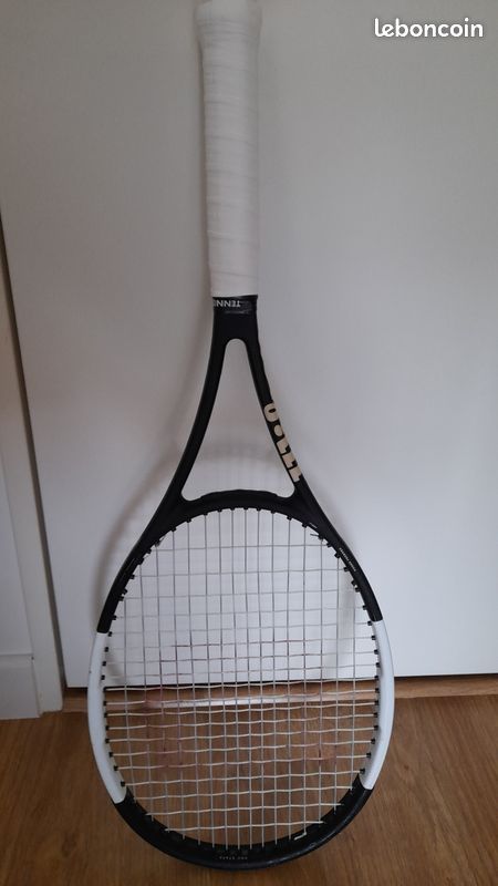 Raquette De Tennis Wilson Pro Star En Bois Vintage - T-3053 - Taille De Grip 4 1/4" - NOS Rare