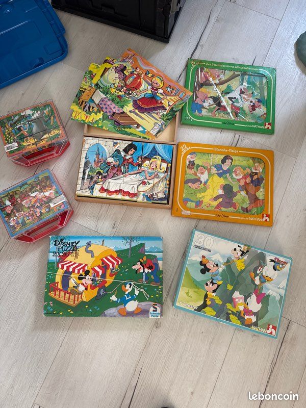 Lot jeux vintage année 80 (image 1)