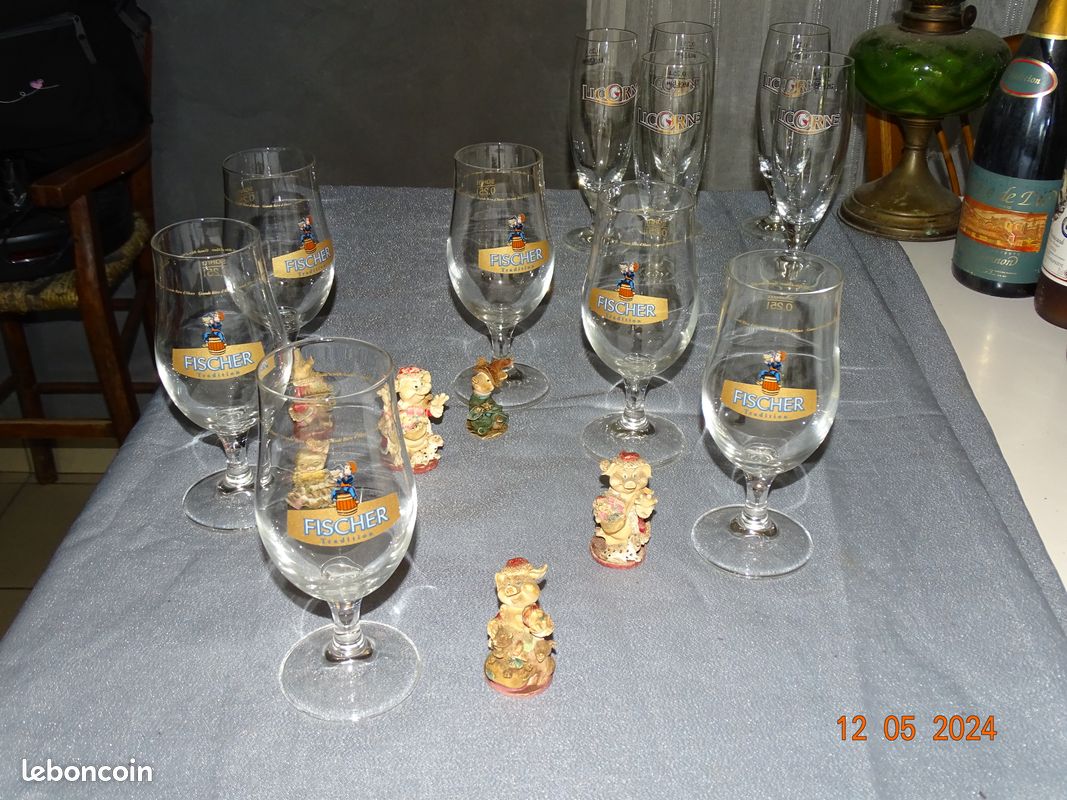 Verres Publicitaires FISHER (image 1)