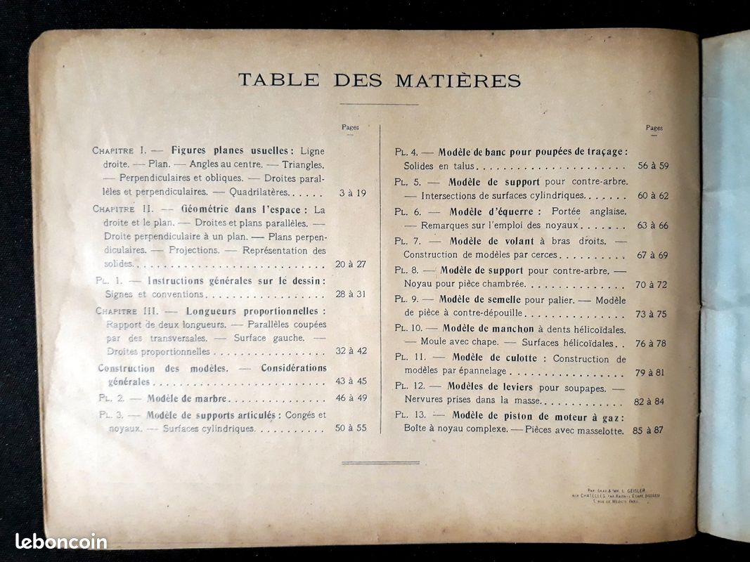 Livre ancien les cahiers de l'apprenti 1913 (image 8)