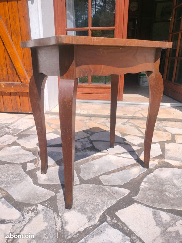 Table en bois vintage (image 5)