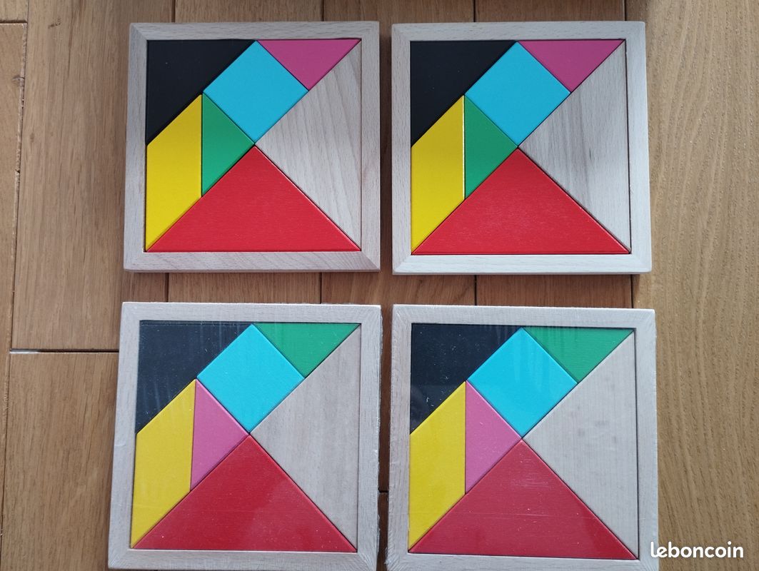 Jeu TANGRAM CHALLENGE - 1 à 4 joueurs - ETAT NEUF (image 4)