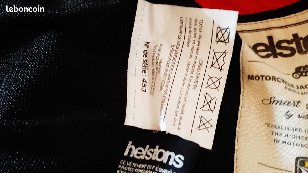 Blouson Moto HELSTON Unisexe (image 6)