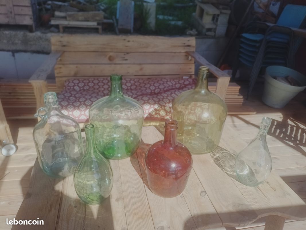 Lot Vases et Dames Jeanne (image 2)