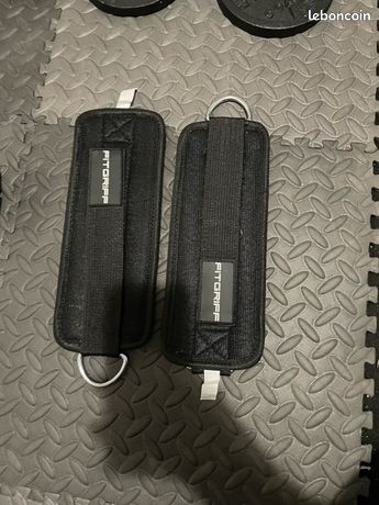 Paire De Sangles De Musculation Pour Cheville, Réglables, Plusieurs Coloris
