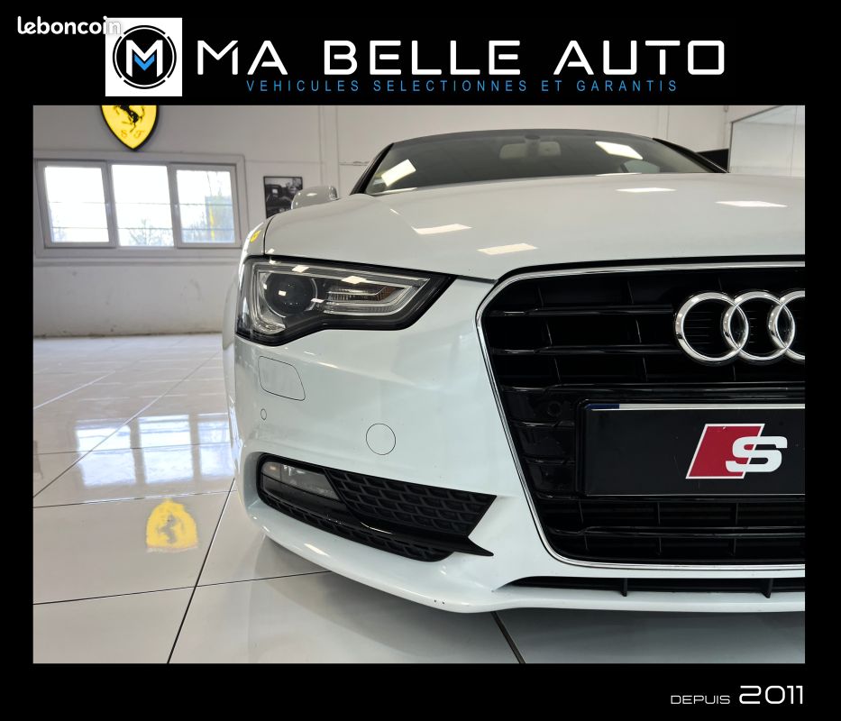 AUDI A5 SPORTBACK 2.0 TDI 143 AMBITION LUXE MULTITRONIC / carnet + factures / parfait état (image 15)