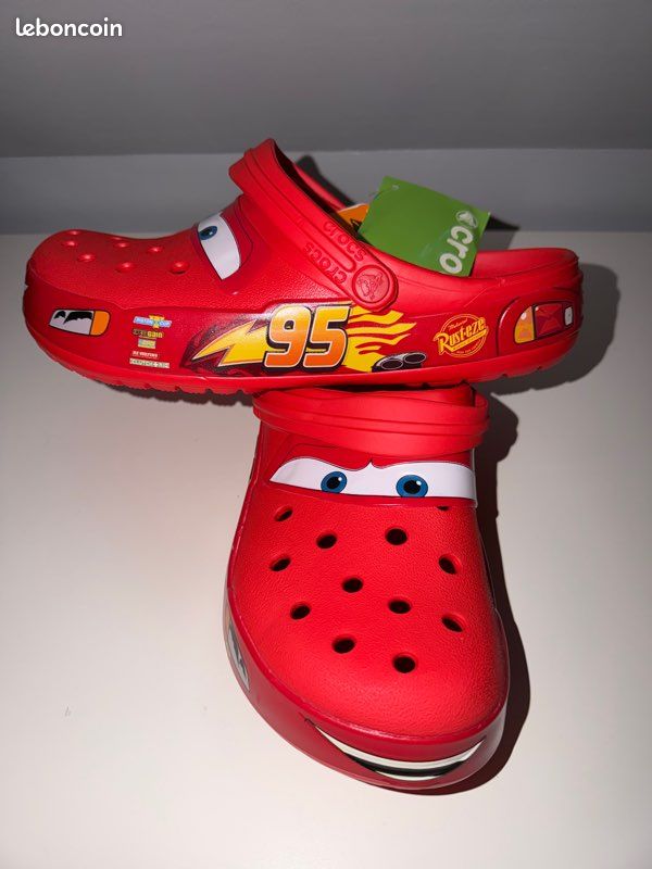 Crocs cars flashmcqueen taille 39-40 (image 1)