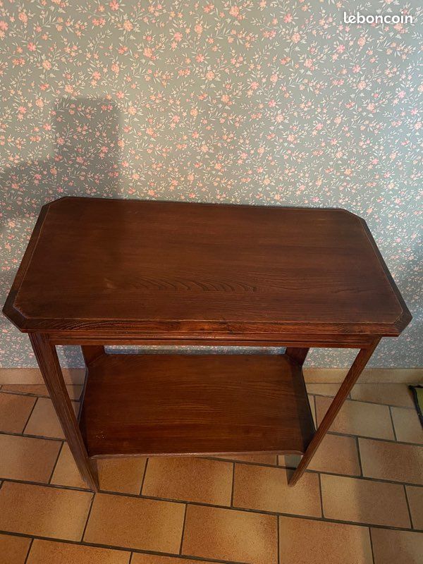 Petite table en bois ancienne (image 2)