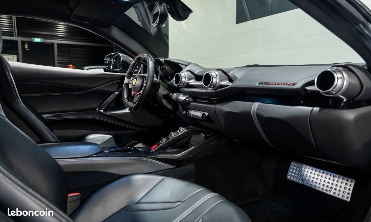 Ferrari 812 Superfast V12 6.5 800Ch – Origine France / Carbone Ext Int / Display / Volant Carbone / 1999 Euros/Mois (image 16)