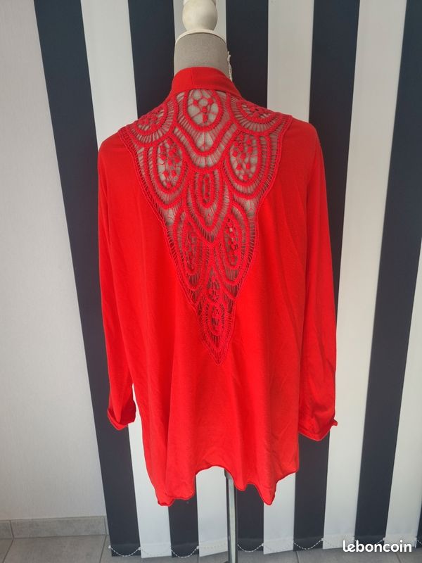 Gilet rouge (image 1)