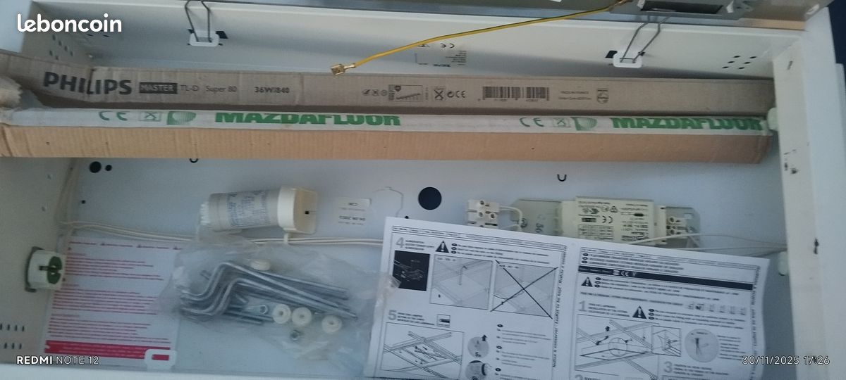 Luminaire encastrable complet avec ses accessoires Neuf (image 2)