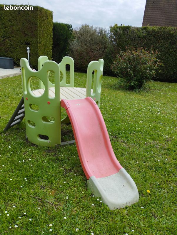 Aire de jeux escalade toboggan (image 6)