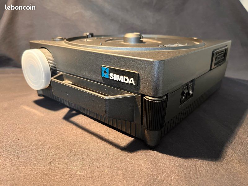 Projecteur diapo vintage SIMDA + objectifs 70-120 f/2.8 (image 8)