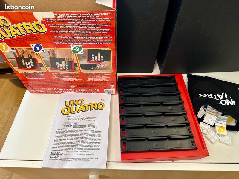 Jeu uno quatro Mattel (image 3)