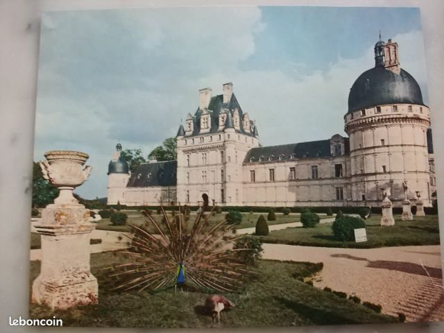 Tirage Albuminé Vintage 'La Vache, Le Château' Environs De Valence, France Circa 1880 - 32x24,5 Cm