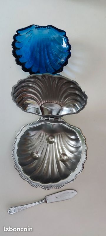 Beurrier coquille Saint-Jacques inox