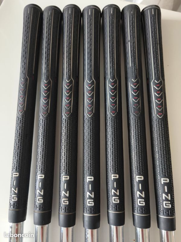 Set De 6 Fers De Golf Ping G20 Occasion - Fers 5 à 9 + W - Shaft NS PRO 950GH Flex R - Droitier
