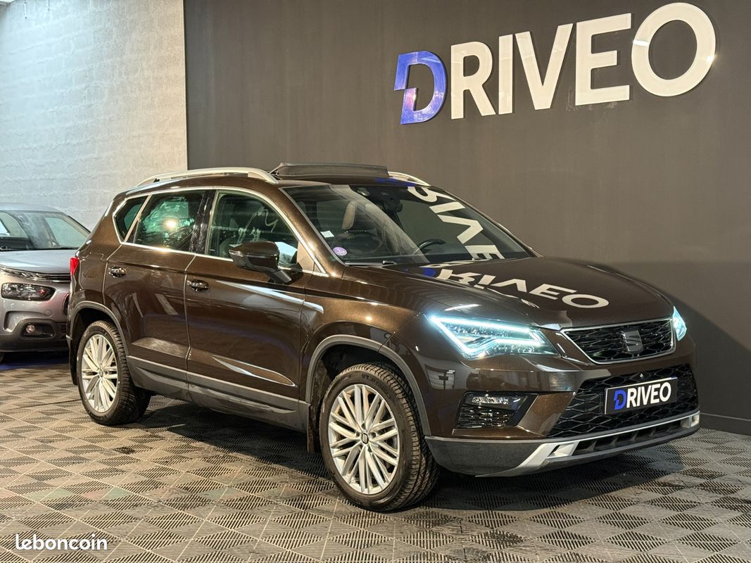 SEAT ATECA 1.4 TSI 150 ch 4Drive XCELLENCE / SUIVI COMPLET SEAT / TOIT OUVRANT /CAMÉRA 360° / CARPLAY / HAYON (image 7)