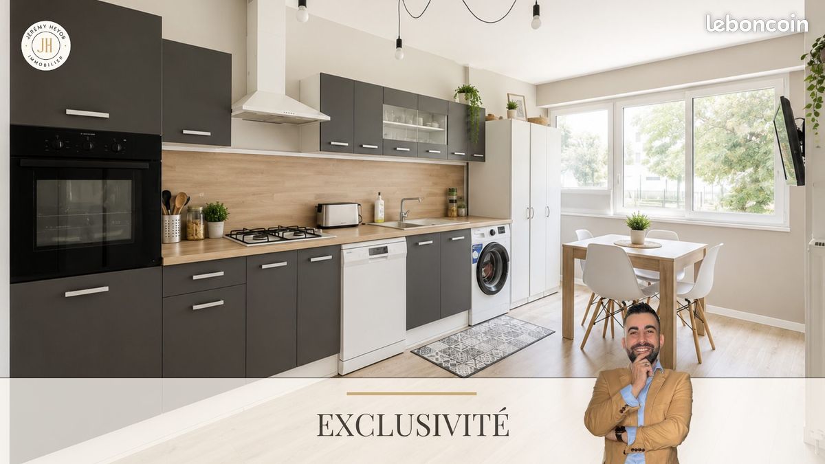 Appartement 4 pièces 83 m² · à Saint-Priest · 83 m² · 145 000 €