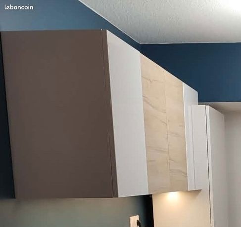 Cuisine Complète IKEA ASKERSUND + Four BRANDT – Moderne, Bois – Bon état