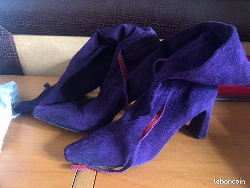 Bottes daim Stéphane Kelian39 (image 1)