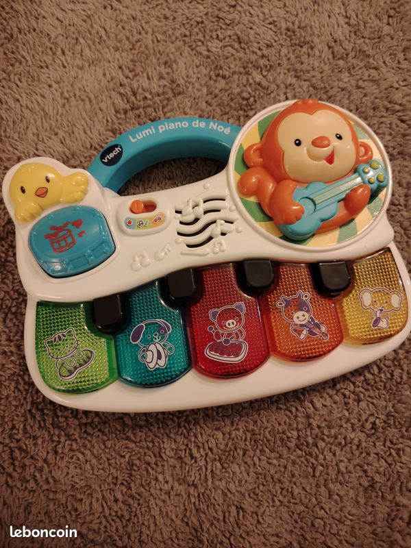 Piano enfant VTech Noé le petit singe (image 1)