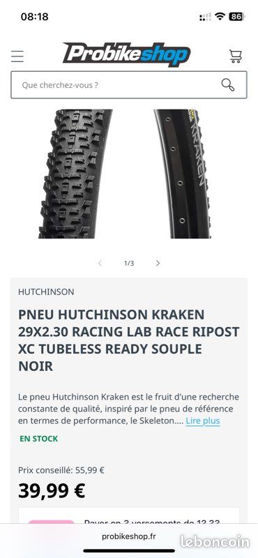 Pneu vtt hutchinson kraken (image 4)