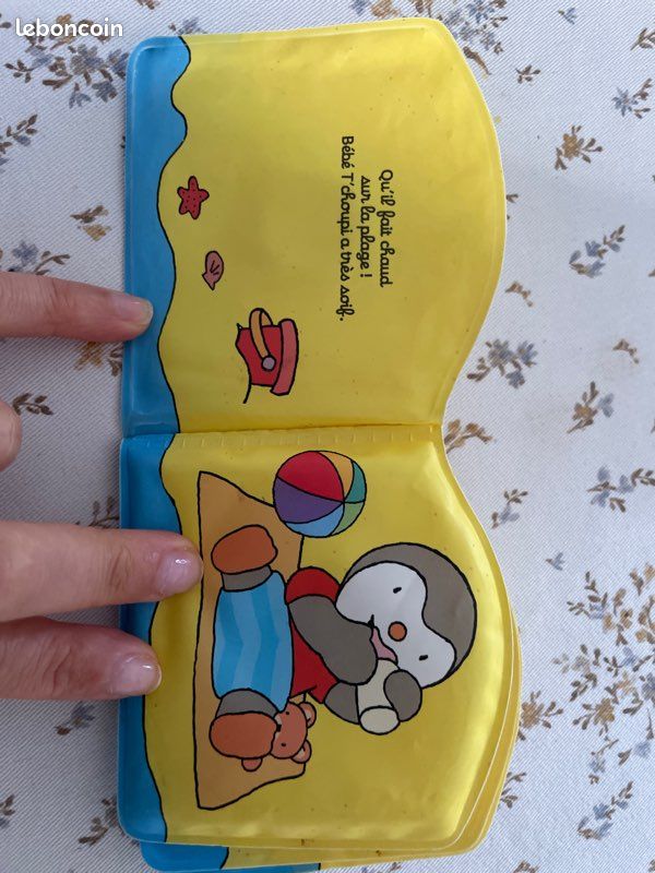Livre de bain bébé Tchoupi à la mer (image 3)