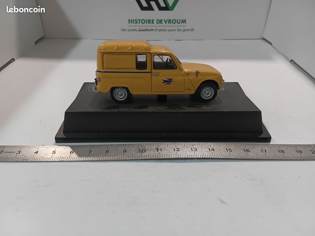 1/43 Solido France 1213 Renault 4 Fourgonnette La POSTE PTT Miniature Collection