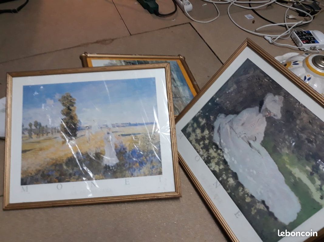 Reproduction monet affiche avec cadre (image 3)