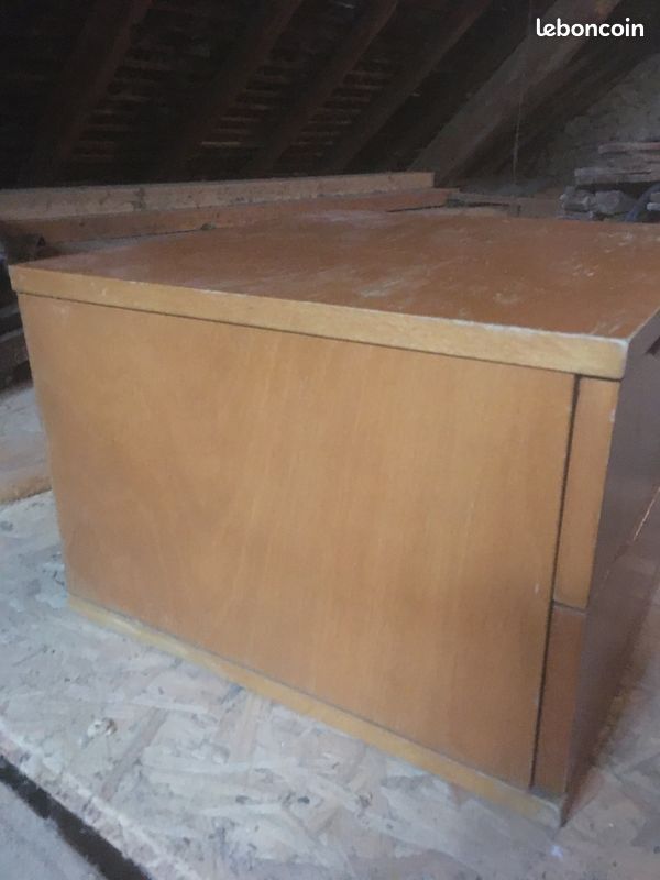 Meuble tiroirs en bois (image 2)
