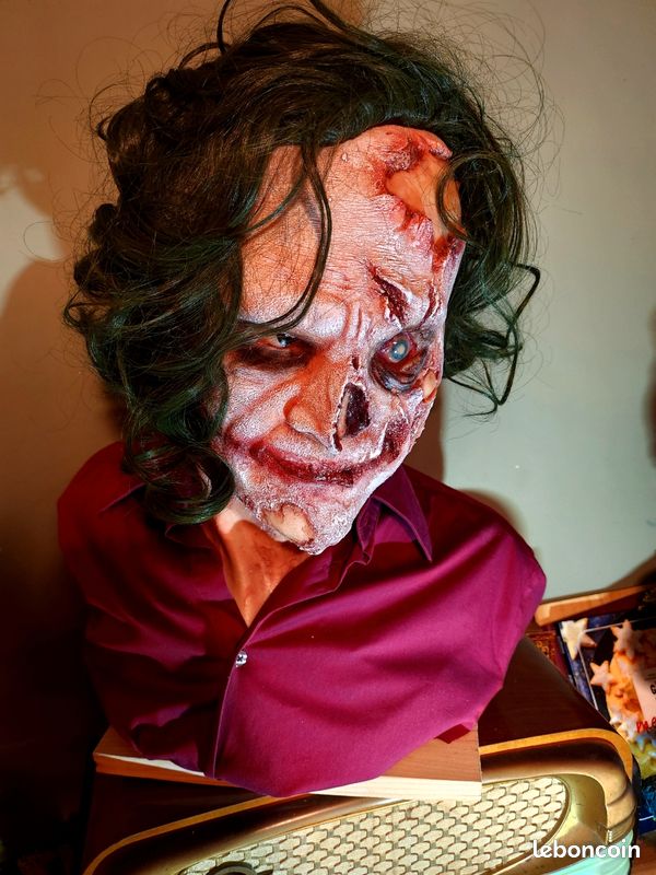 Buste Life Size Joker création originale (image 8)