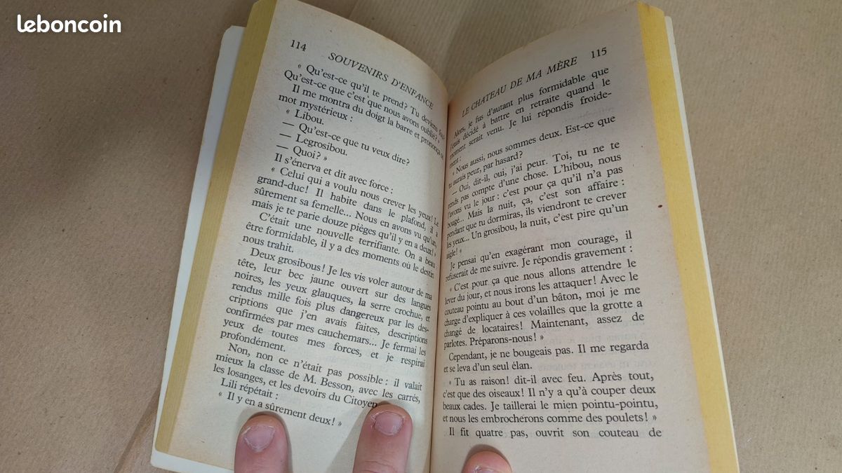 Livre ancien Pagnol “Le Château de ma mère” Presses Pocket années 70 (image 4)