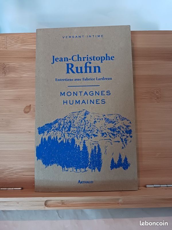 Montagnes humaines - Entretiens avec Fabrice Lardreau Jean-Christophe Rufin 9782081492967 (image 2)