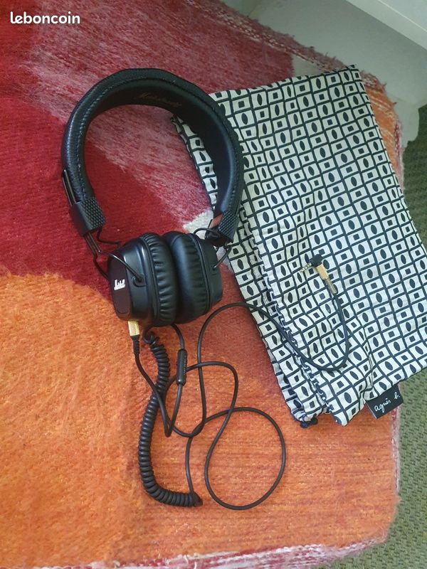 Casque Marshall Filaire Major II (image 2)
