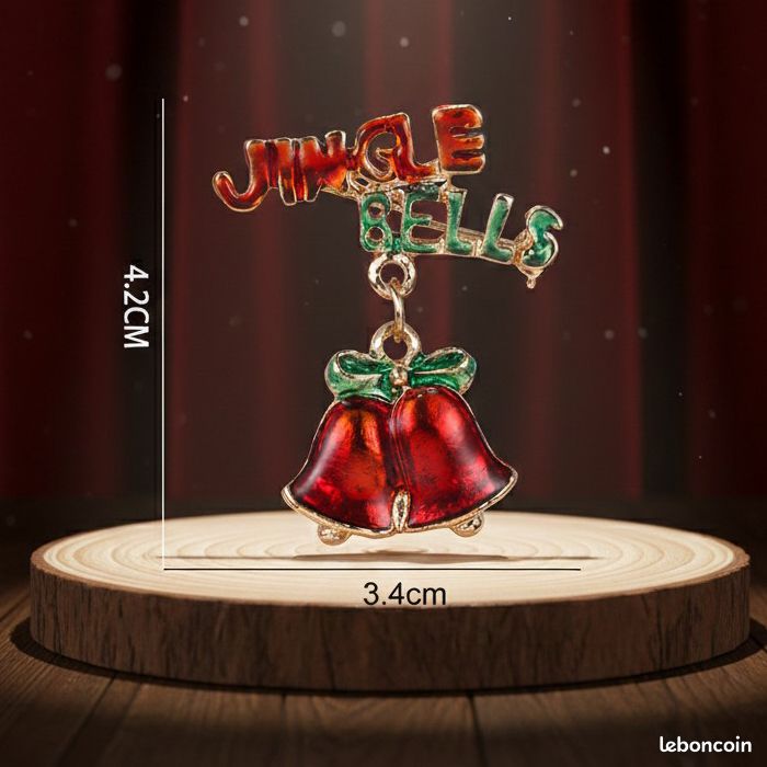 CHIC-CHIC Bijou Broche En Alliage Pour La Soirée Noël Cadeau De Noël