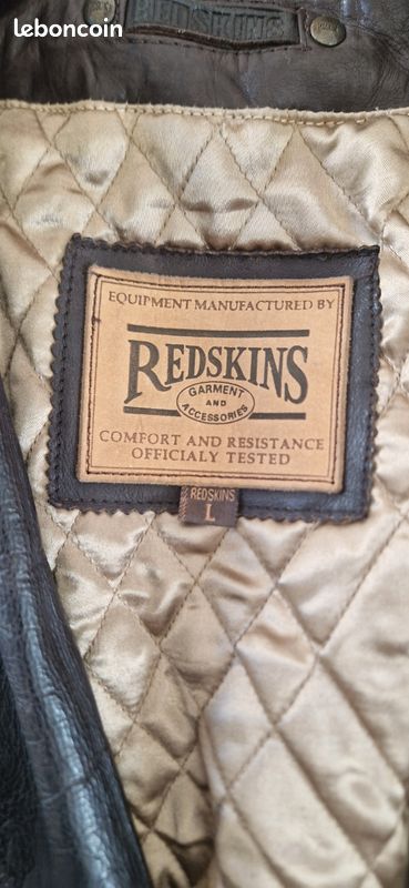 Blouson cuir Redskins vintage (image 2)