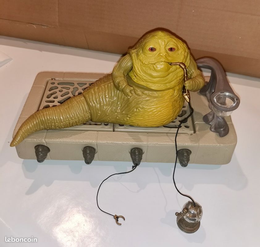Jouet Star Wars – Trône De Jabba Le Hutt – Kenner / Meccano 1983 – Avec Personnage