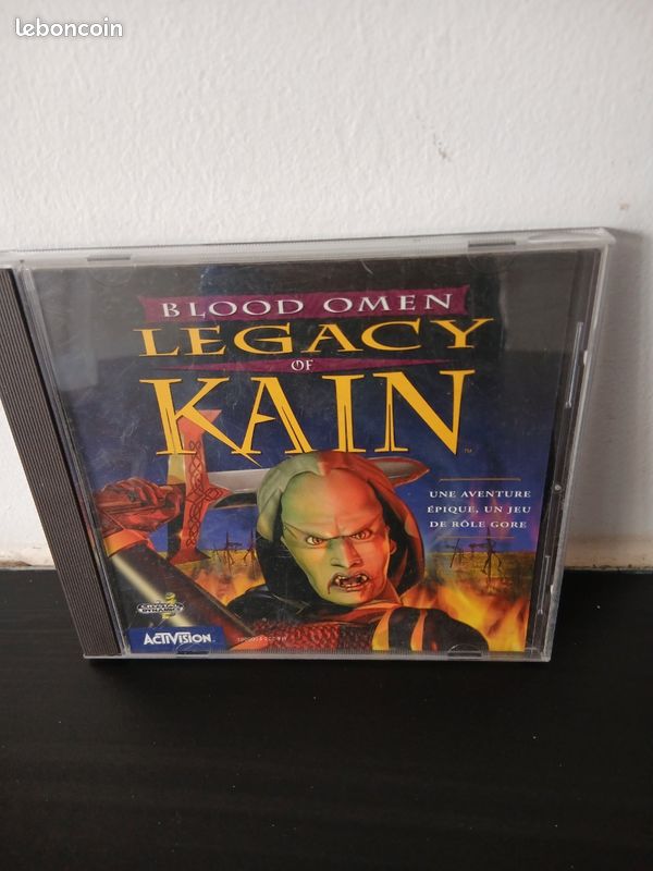 Jeu PC Legacy Of Kain: Blood Omen - Version Française Complète (PAL) - Bon état