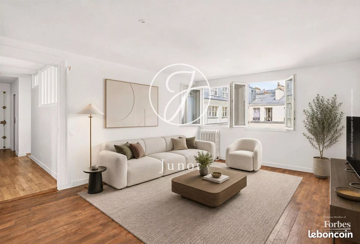Appartement 2 pièces 53 m² · à Paris · 53 m² · 595 000 €