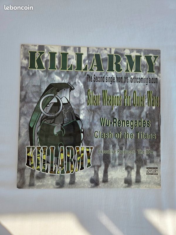 Killarmy – Wu-Renegades / Clash of the Titans – Maxi 12” Vinyle – Wu-Tang – Hip Hop 90s (image 1)